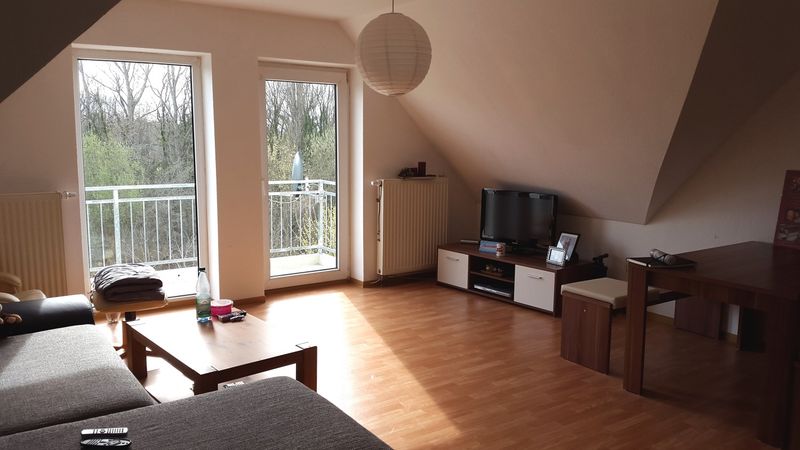 Schöne Apartment-Wohnung mit Balkon